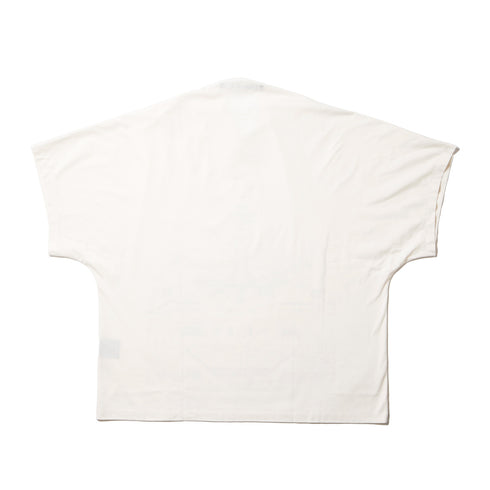 JULIUS 907CPM2 Off White / Europa Graphic Oversized T-Shirt
